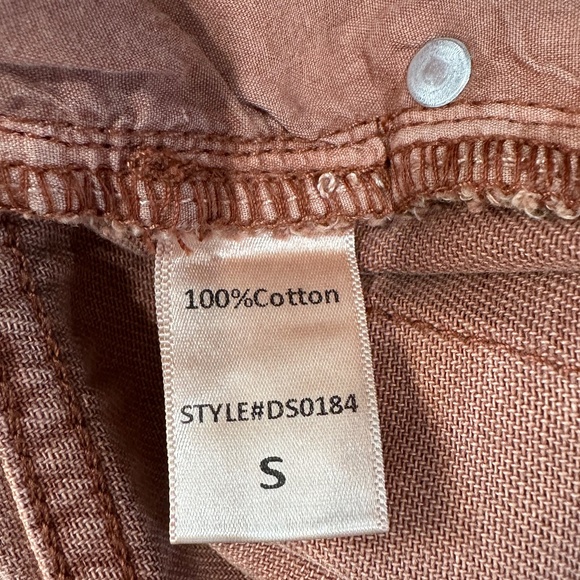 Mustard Seed Denim Shorts Distressed Frayed Hem - Size S.‎ - Picture 5 of 8